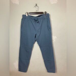 Projek Raw Men's Bungee Jogger Pants Blue Size Large Stretch Drawstring